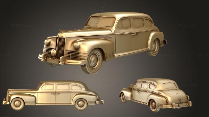 Автомобили и транспорт (ZIS 115 1946, CARS_4085) 3D модель для ЧПУ станка